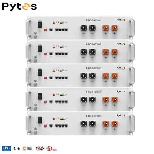 Акумулятор Pytes E-BOX-48100R, LiFePO4, 5 кВт*год, 48В, 100А·год